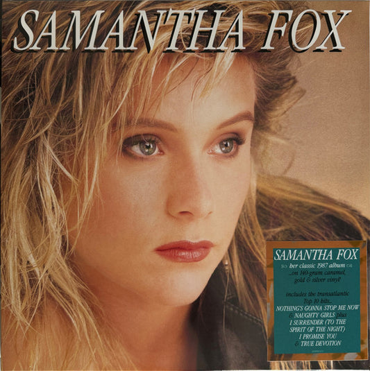 FOX, SAMANTHA - SAMANTHA FOX (1987) : CARAMEL + SPLATTER - LP