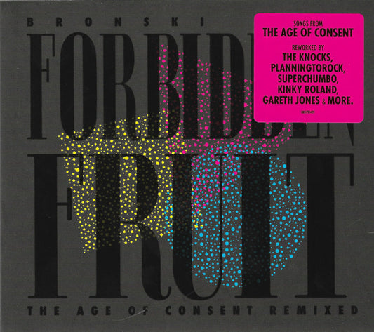 BRONSKI BEAT - FORBIDDEN FRUIT: AGE OF CONSENT REMASTER - CD