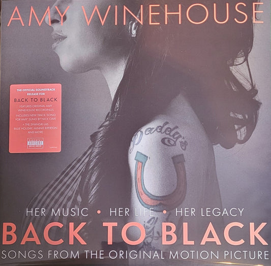 WINEHOUSE, AMY / VARIOUS - BACK TO BLACK : SOUNDTRACK - LP