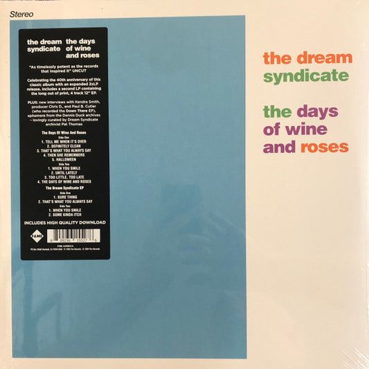 DREAM SYNDICATE - DAYS OF WINE & ROSES : EXPANDED EDITION - LP