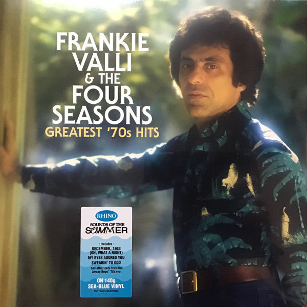 VALLI, FRANKIE & THE FOUR SEASONS - GREATEST 70'S HITS : SEA BLUE VINYL - LP