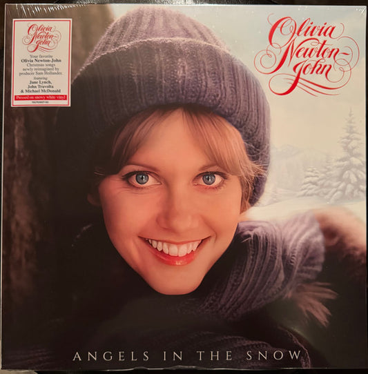 NEWTON-JOHN, OLIVIA - ANGELS IN THE SNOW : WHITE VINYL - LP