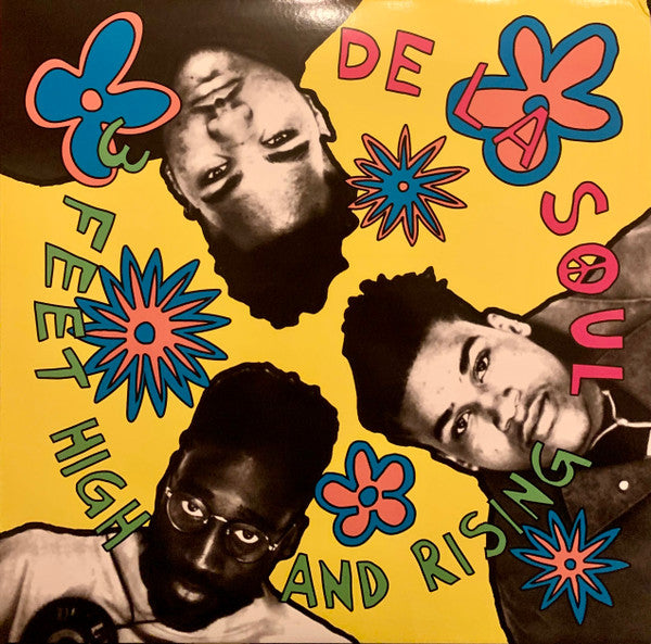 DE LA SOUL - 3 FEET HIGH & RISING : 2LP MAGENTA VINYL - LP