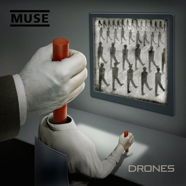 MUSE - DRONES : 2LP SET WITH DOWNLOAD CODE - LP