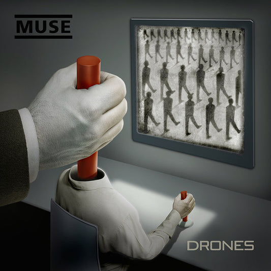 MUSE - DRONES : 2LP SET WITH DOWNLOAD CODE - LP