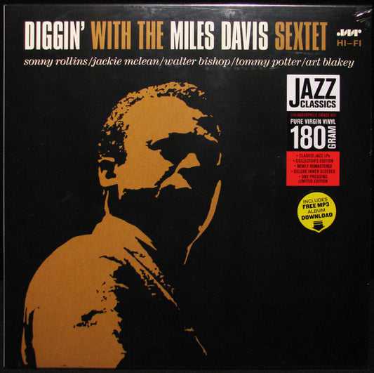 DAVIS, MILES - DIGGIN' WITH THE MILES DAVIS SEXTET - LP
