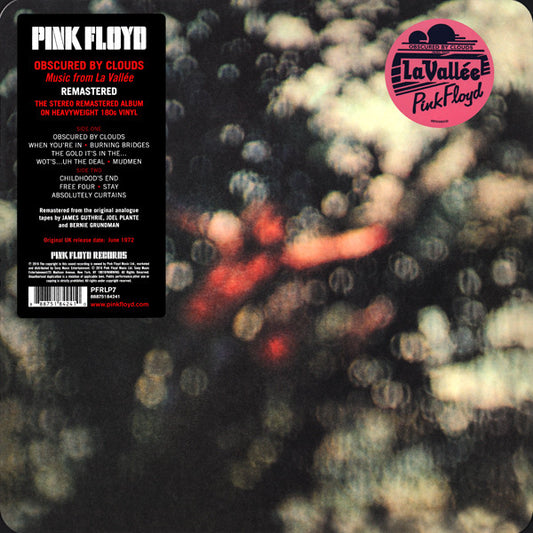 PINK FLOYD - OBSCURED BY CLOUDS : PREMIUM REMASTER - LP