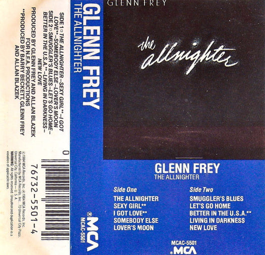 FREY, GLENN - ALLNIGHTER (CASSETTE) - CS