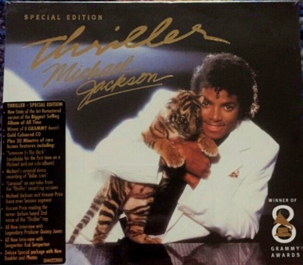 JACKSON, MICHAEL - THRILLER + BONUS : REMASTERED - CD