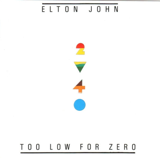 JOHN, ELTON - TOO LOW FOR ZERO - CD
