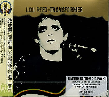 REED, LOU - TRANSFORMER + 2 BONUS - CD