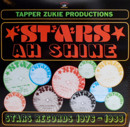 ZUKIE, TAPPER / VARIOUS - STARS AH SHINE : STARS LABEL 1976-88 - LP