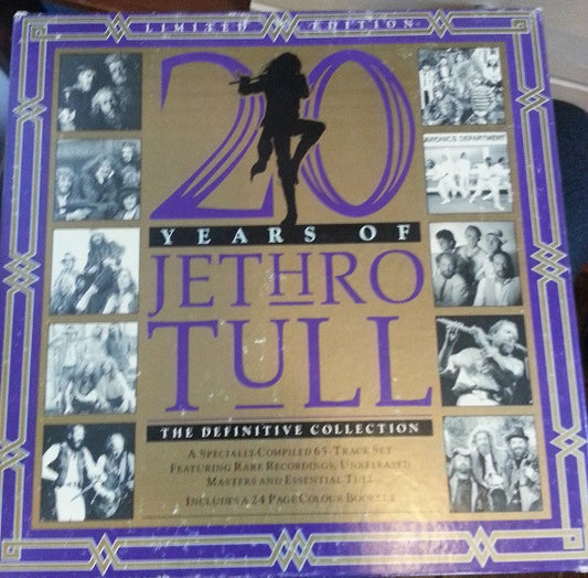 JETHRO TULL - 20 YEARS OF JETHRO TULL : 3CD BOX SET - CD