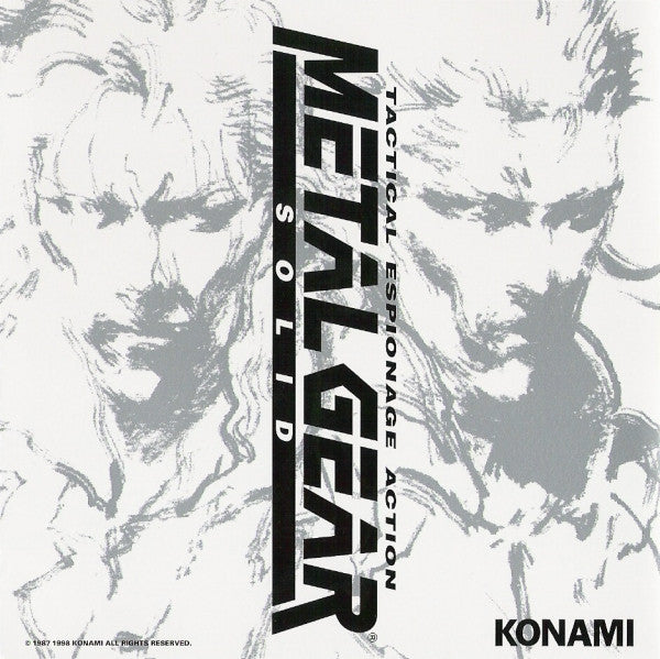 METAL GEAR SOLID (1998) - SOUNDTRACK - CD