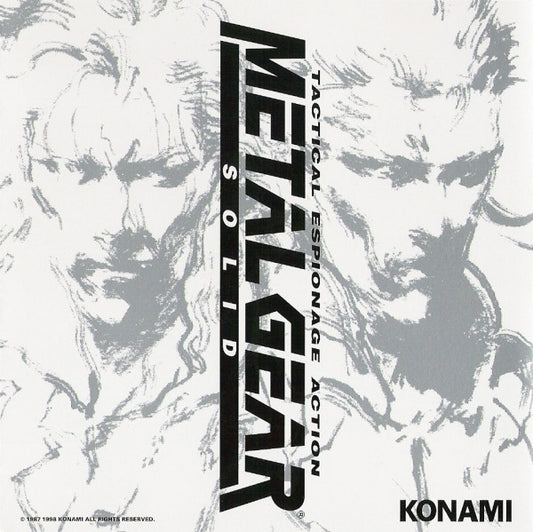 METAL GEAR SOLID (1998) - SOUNDTRACK - CD