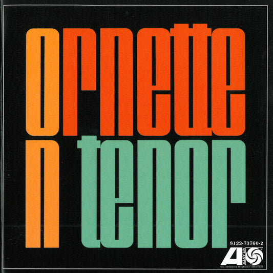 COLEMAN, ORNETTE - ORNETTE ON TENOR - CD