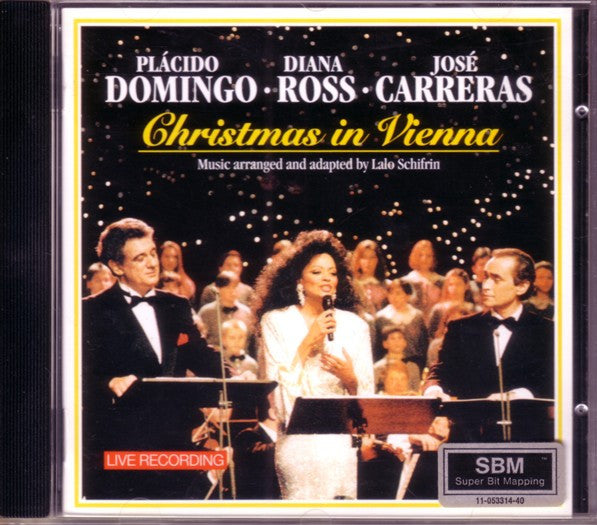 ROSS, DIANA/PLACIDO DOMINGO/JOSE CARRERA - CHRISTMAS IN VIENNA - CD