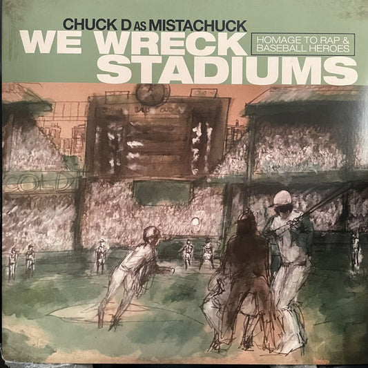 CHUCK D - WE WRECK STADIUMS - LP