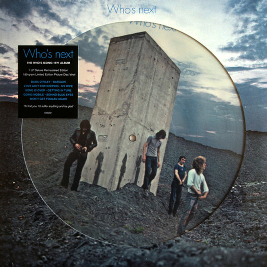 WHO - WHO'S NEXT : PICTURE DISC (REMASTERED) - LP