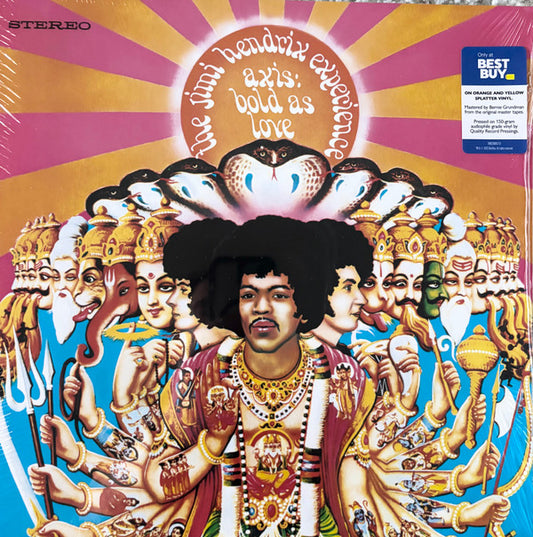 HENDRIX, JIMI - AXIS : BOLD AS LOVE (ELECTRIC ORANGE) - LP