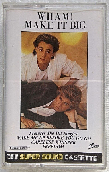 WHAM! - MAKE IT BIG (CASSETTE) - CS