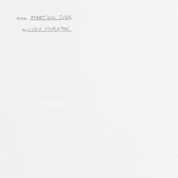 STAPLETON, CHRIS - STARTING OVER : 180-GRAM VINYL (2LP) - LP