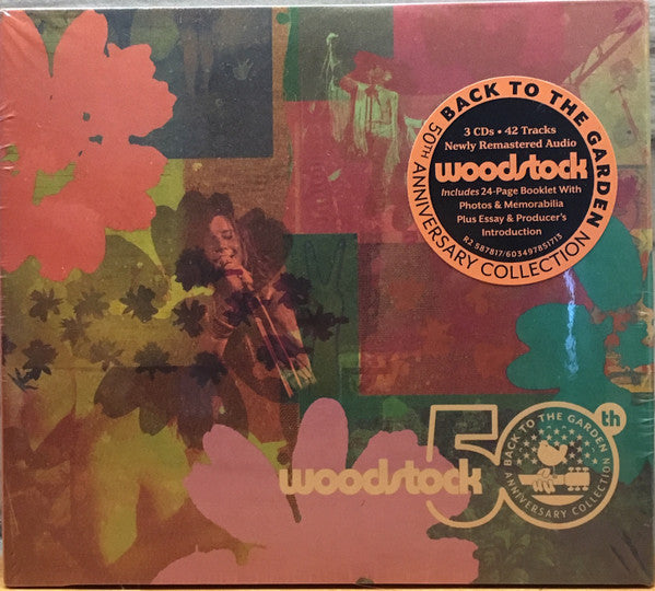 VARIOUS - WOODSTOCK : BACK TO THE GARDEN (3CD SET) - CD