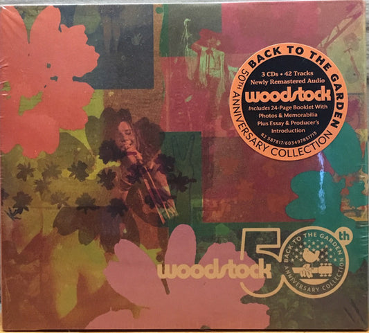 VARIOUS - WOODSTOCK : BACK TO THE GARDEN (3CD SET) - CD