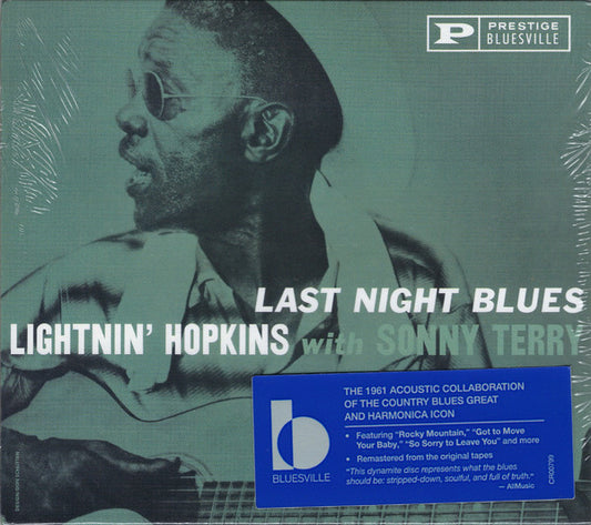 HOPKINS, LIGHTNIN' / SONNY TERRY - LAST NIGHT BLUES : ACOUSTIC SOUNDS - CD