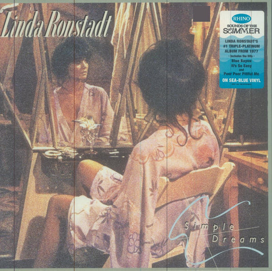 RONSTADT, LINDA - SIMPLE DREAMS : SEA BLUE VINYL (2024) - LP