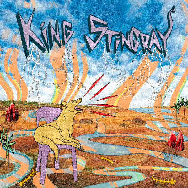 KING STINGRAY - KING STINGRAY : BLUE VINYL - LP