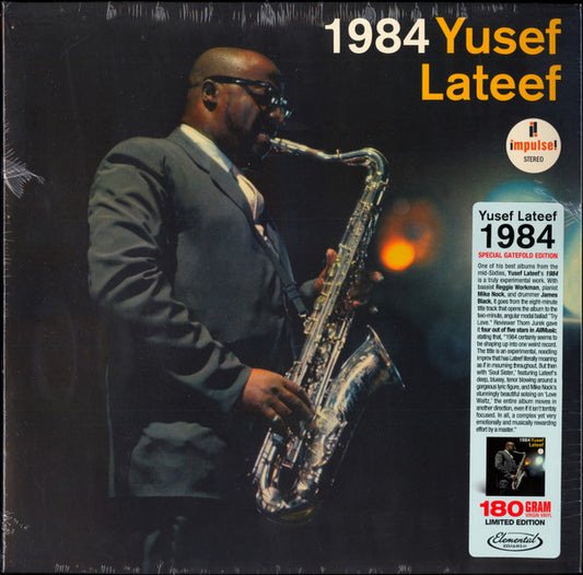 LATEEF, YUSEF - 1984 : 180-GRAM AUDIOPHILE VINYL (2024) - LP