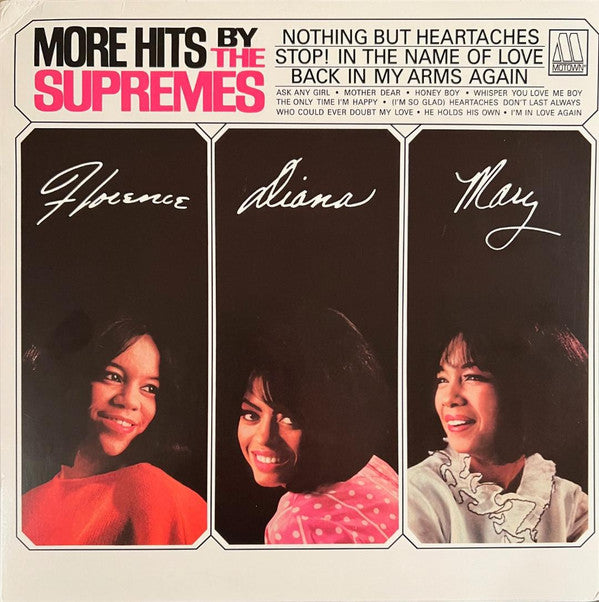 SUPREMES - MORE HITS BY THE SUPREMES : 2024 REISSUE - LP