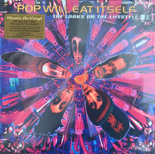 POP WILL EAT ITSELF - LOOKS OR THE LIFESTYLE? : MAGENTA - LP