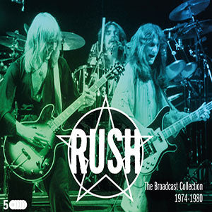 RUSH - BROADCAST COLLECTION 1974-1980: 5CD SET - CD