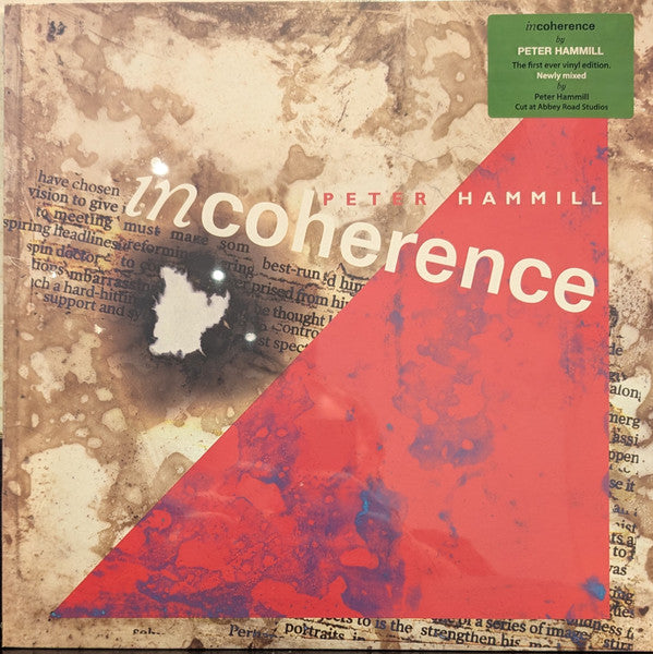 HAMMILL, PETER - INCOHERENCE - LP