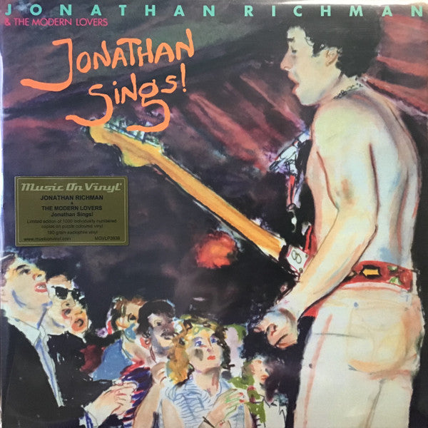 RICHMAN, JONATHAN & THE MODERN LOVERS - JONATHAN SINGS! : PURPLE 180-GRAM VINYL - LP