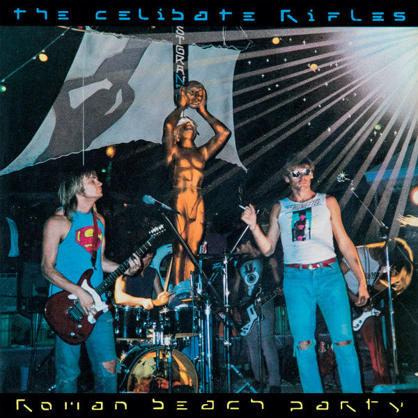 CELIBATE RIFLES - ROMAN BEACH PARTY : GATEFOLD - LP