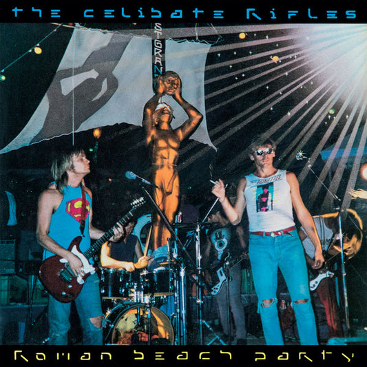 CELIBATE RIFLES - ROMAN BEACH PARTY : GATEFOLD - LP