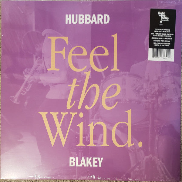 HUBBARD, FREDDIE & ART BLAKEY - FEEL THE WIND: CLEAR - LP