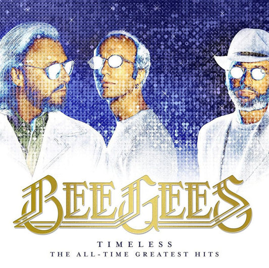 BEE GEES - TIMELESS : CLEAR & TRANSPARENT BLUE 2LP - LP