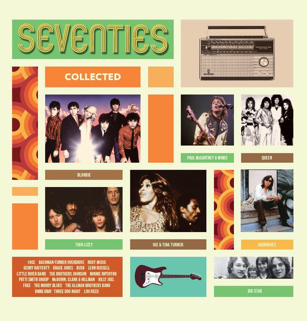 VARIOUS - SEVENTIES COLLECTED : ONE (RED 2LP SET) - LP