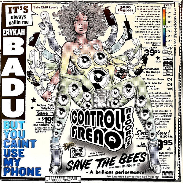 BADU, ERYKAH - BUT YOU CAINT USE MY PHONE : PURPLE - LP