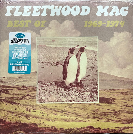 FLEETWOOD MAC - BEST OF : 1969 - 1974 (SEA BLUE 2LP SET) - LP