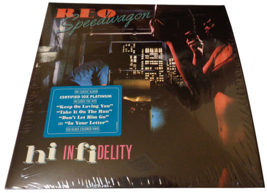 REO SPEEDWAGON - HI INFIDELITY : SEA GLASS VINYL (2024) - LP