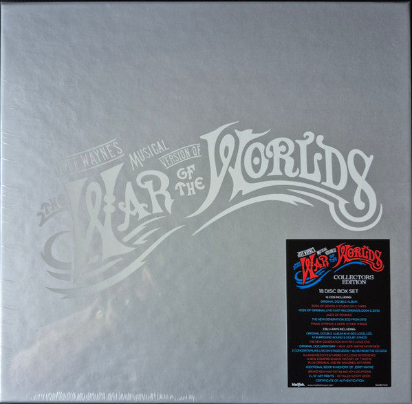 WAYNE, JEFF - WAR OF THE WORLDS: 16CD + 2 BLU-RAY + BK - CD