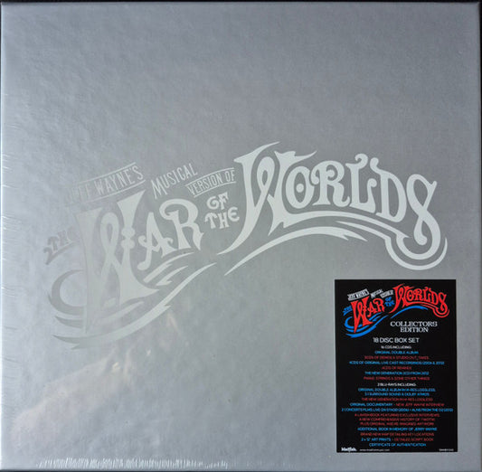 WAYNE, JEFF - WAR OF THE WORLDS: 16CD + 2 BLU-RAY + BK - CD