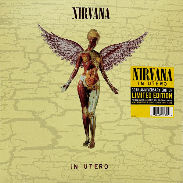 NIRVANA - IN UTERO : LP + 10" EP 30TH ANNIVERSARY - LP
