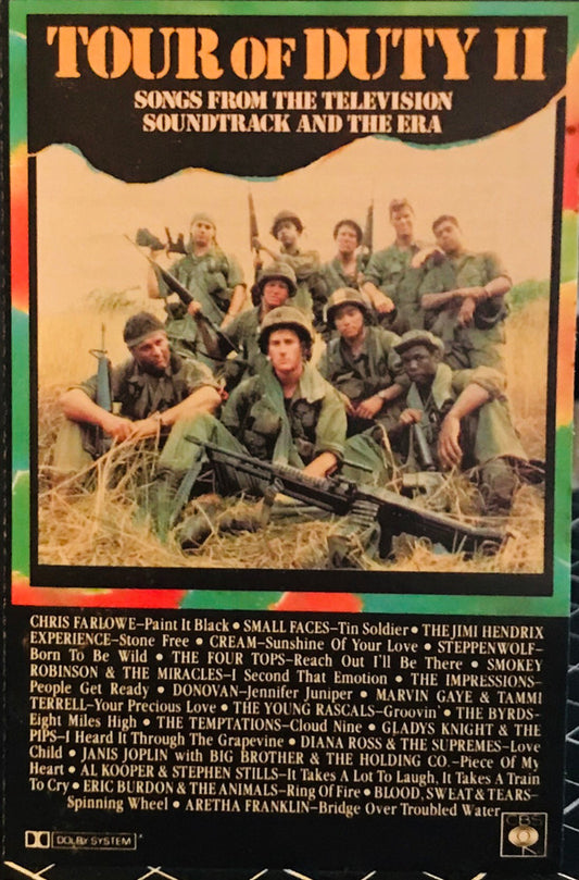 TOUR OF DUTY II - SOUNDTRACK (CASSETTE) - CS