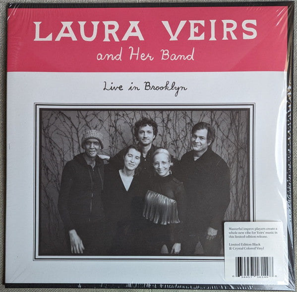 VEIRS, LAURA - LIVE IN BROOKLYN : CLEAR/BLACK VINYL - LP